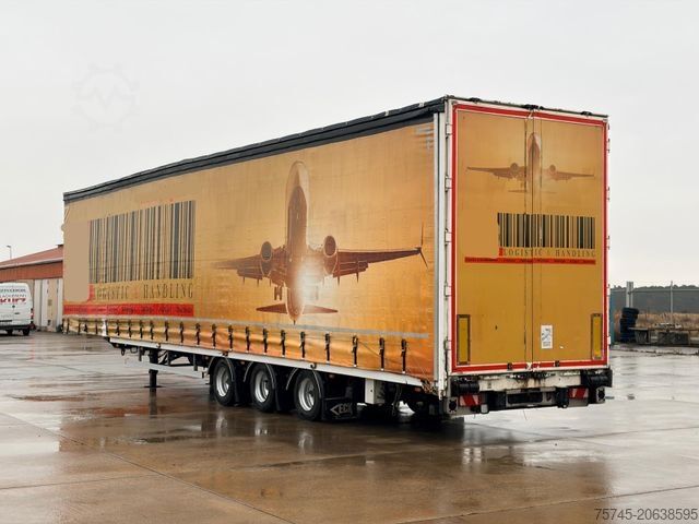 Semirremolque abierto con toldo  VAN_ECK