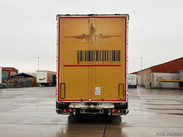 Semirremolque abierto con toldo  VAN_ECK