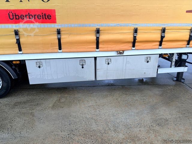 Semirremolque abierto con toldo  VAN_ECK