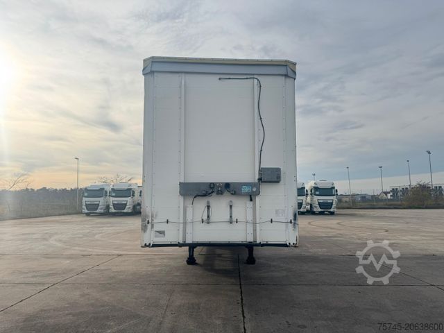 Semirremolque abierto con toldo KÄSSBOHRER MEGA * AIR CARGO * ROLLER BED * PR.+PLANE