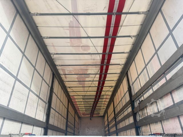 Semirremolque abierto con toldo KÄSSBOHRER MEGA * AIR CARGO * ROLLER BED * PR.+PLANE