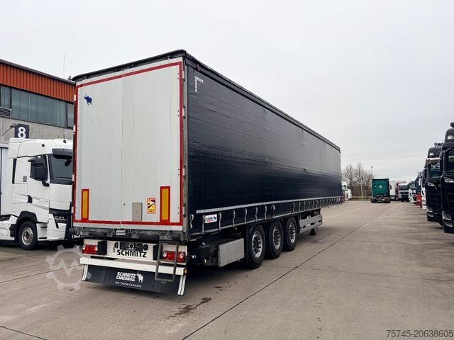 Semirremolque abierto con toldo SCHMITZ CARGOBULL SCB S3T * LIFT ACHSE * POWER CURTAIN