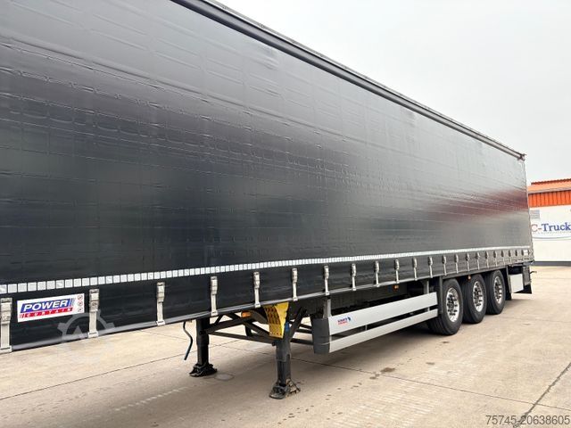 Semirremolque abierto con toldo SCHMITZ CARGOBULL SCB S3T * LIFT ACHSE * POWER CURTAIN
