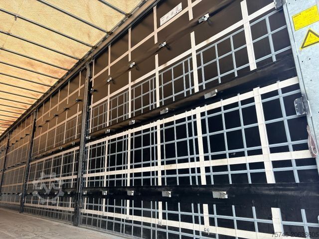 Semirremolque abierto con toldo SCHMITZ CARGOBULL SCB S3T * LIFT ACHSE * POWER CURTAIN