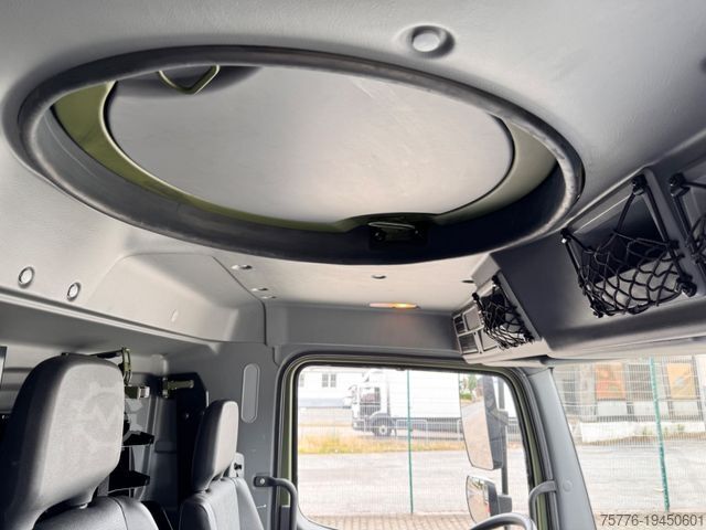 Wissellaadbak vrachtwagen MERCEDES-BENZ 1018 Atego 4x4 Allrad Miltär Camper Expedition