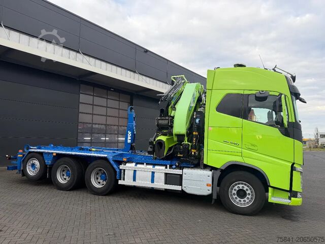 Volvo FH 540 8x4 EFFER 525/6S +JIB 4S + JOAB Haakarms...