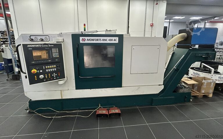 CNC-draaibank met aangedreven gereedscha Monforts RNC 400 AC