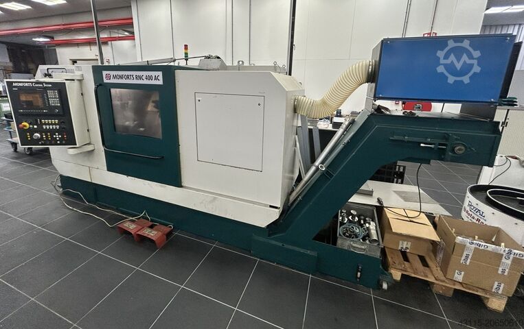 CNC-draaibank met aangedreven gereedscha Monforts RNC 400 AC