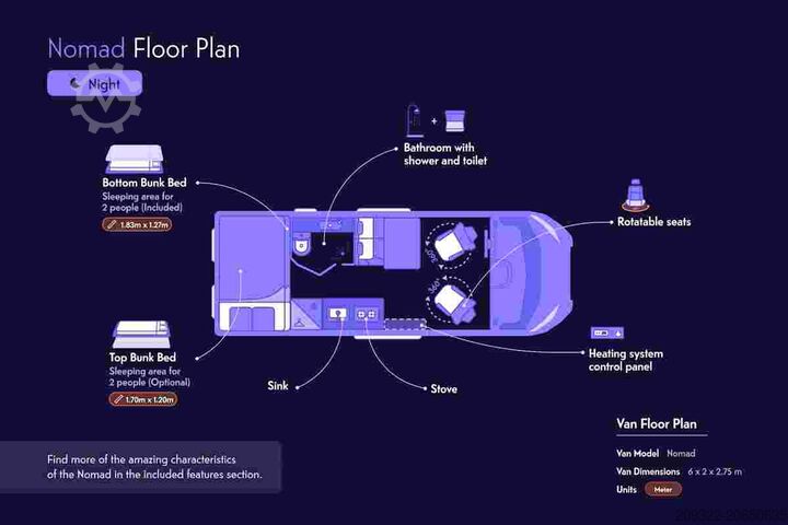Karavan/obytný vůz Fiat Weinsberg Carabus 600 K | 4 Posti Letto | Completamente Attrezzato