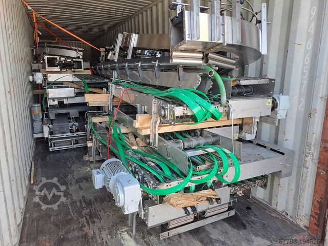 Linea di produzione bevande KHS 16000 bph KHS 45-80-10 / KRONES Contiroll 745 / ZVT PSP 032 S