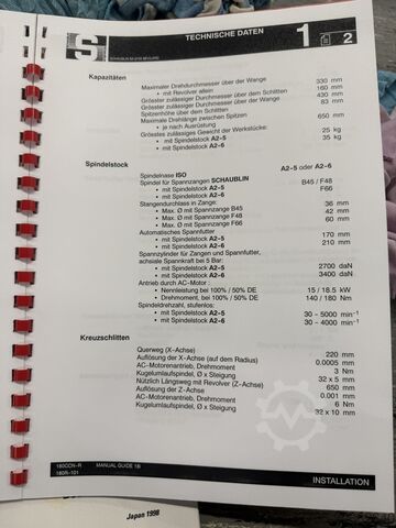 CNC Τόρνος SCHAUBLIN 180 CCN