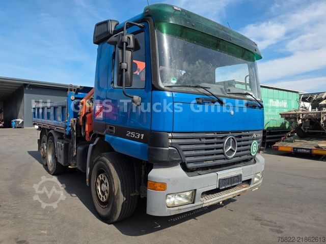 Truck chassis MERCEDES-BENZ Actros 2531 / 6X2 / 3 Pedal EPS /German /Chassis