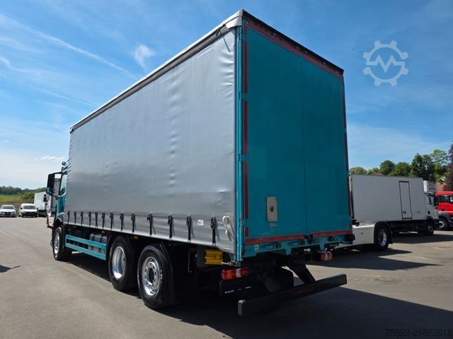 Flatbed truck with tarp MERCEDES-BENZ Antos 2536 / Schiebe Plane / WENIG KM