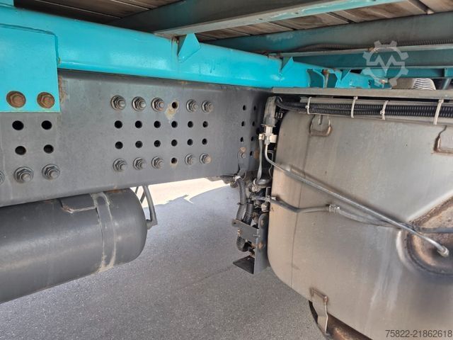 Flatbed truck with tarp MERCEDES-BENZ Antos 2536 / Schiebe Plane / WENIG KM