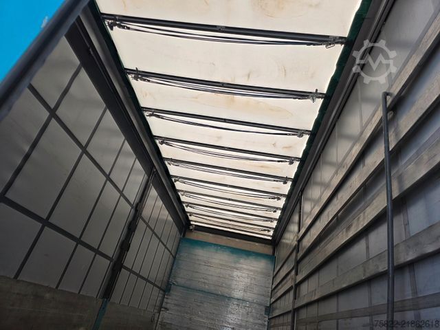 Flatbed truck with tarp MERCEDES-BENZ Antos 2536 / Schiebe Plane / WENIG KM