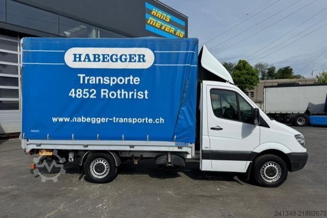 Βαν με κουρτίνα πλευράς MERCEDES-BENZ Sprinter 313 CDI Hebebühne