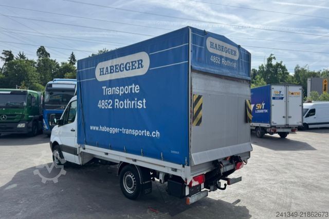 Βαν με κουρτίνα πλευράς MERCEDES-BENZ Sprinter 313 CDI Hebebühne