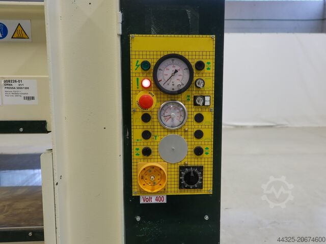 Sıcak pres ORMA PRESSA 3000/1300