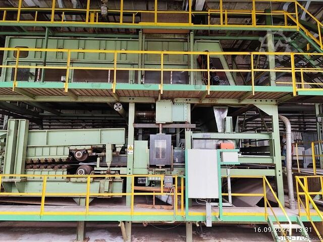 MDF line for thin boards Binos