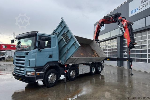 Truck mounted crane SCANIA Scania R480 8x4 PK50002 Flyjib&Seil Bj.2013