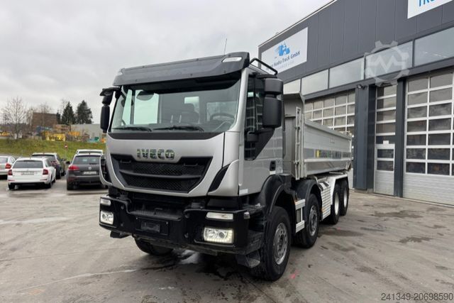 Tipper truck IVECO 500 8x4 Kipper Bordmatik