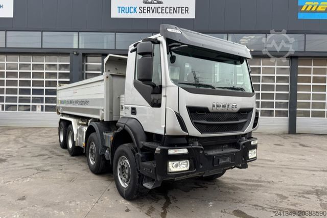 Tipper truck IVECO 500 8x4 Kipper Bordmatik
