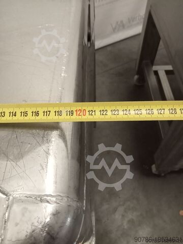 Rezervor de pulbere lichidă RVS, siloz, pâlnie