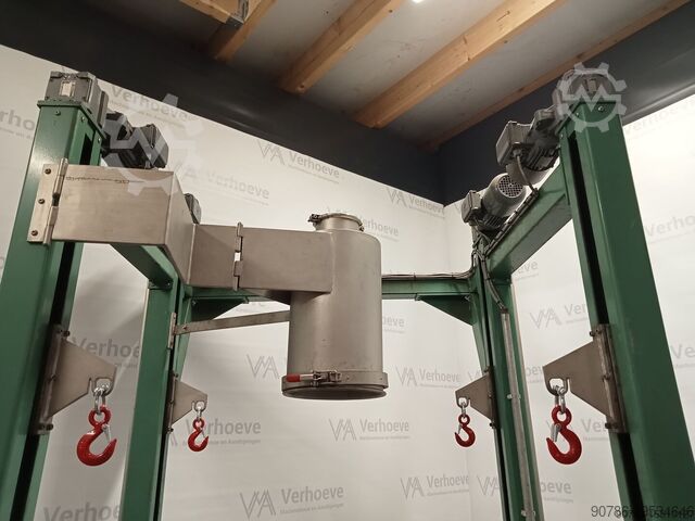 Big bag vulsysteem lossysteem stortbak