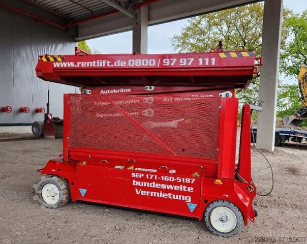 Makaslı kaldırma PB Lifttechnik S 171-16 E Elektro 17m