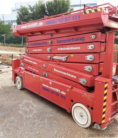 Scherenarbeitsbühne PB Lifttechnik S 195-12 ES Elektro 19,60m