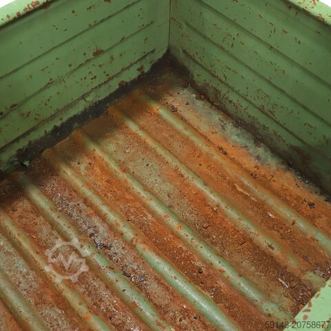 Gebruikte Stapelbak staal vaste constructie stapelbak alle wanden gesloten - L:1065 x Kruizinga 98-488GB