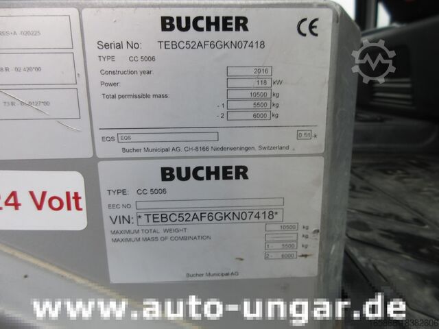 Vehículo flotante Bucher CC 5006 CityLav 5006 CityCat Schwemm
