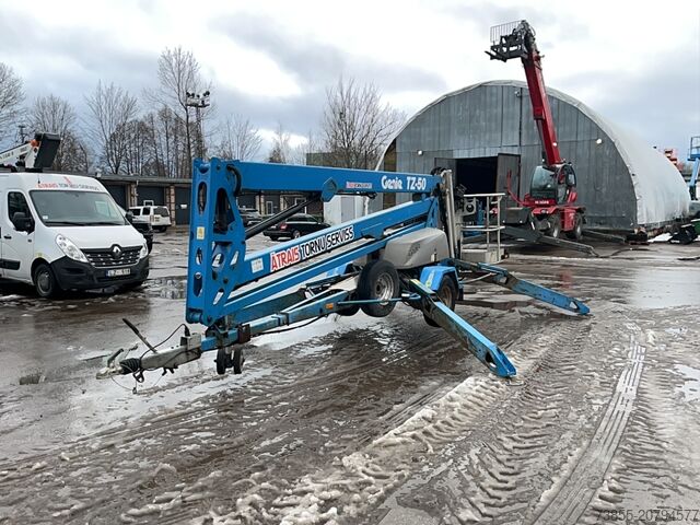 Trailer-Mounted Boom Lift Genie TZ-50 DC w/Drive (17m)