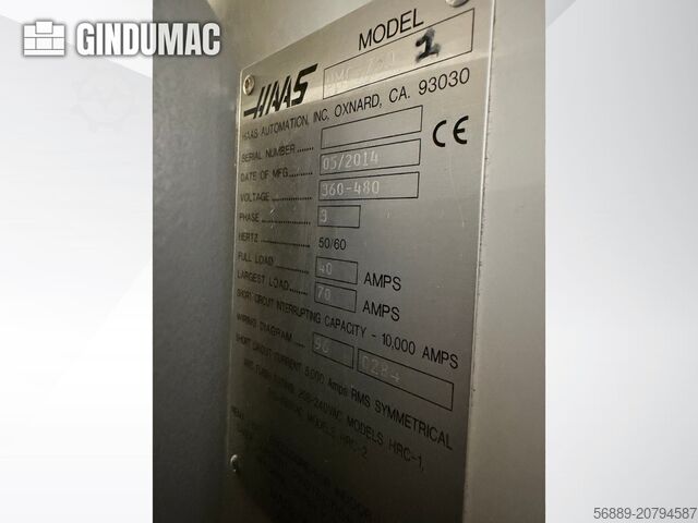 Vertikala Fleroperationsmaskiner HAAS UMC-750