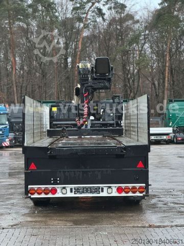 Oplegger PACTON T3 Roll Kran Auflieger Hiab 130R Lift/Lenk/Lenk