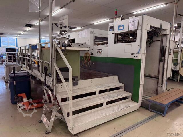 Vouw- en lijmmachine Bobst Autoplatine SP 104 ER