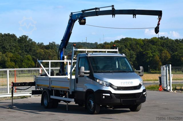 Vrachtwagen met kraanopbouw IVECO Daily 72-170 Pritsche 3,80 m Bonfiglioli P.5000