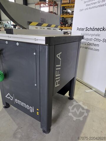 Stona testera Emmegi Rifila 350 mit 2 neuen Rollenbahnen