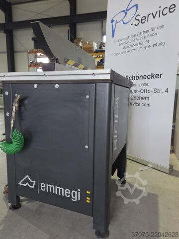 Stona testera Emmegi Rifila 350 mit 2 neuen Rollenbahnen