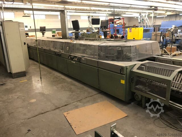 Multiple clamp perfect binder gatherer Kolbus KM 472