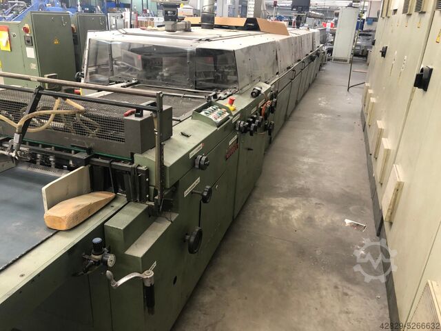 Multiple clamp perfect binder gatherer Kolbus KM 472