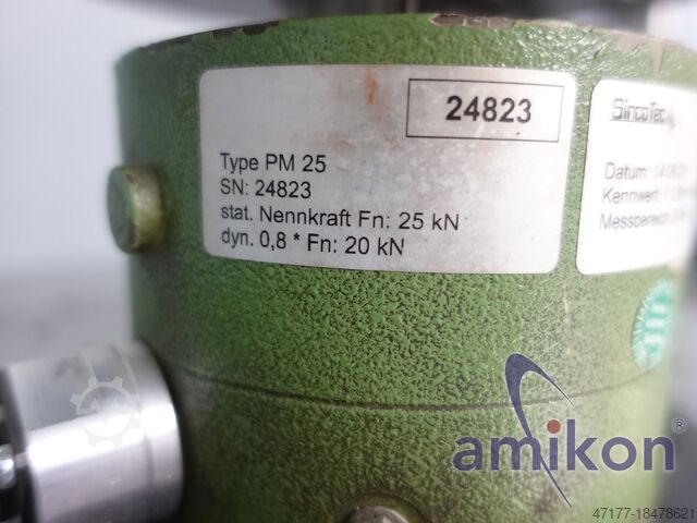 Resonantie testmachine SincoTec Power Swingly 20 kN EXCITING MOT