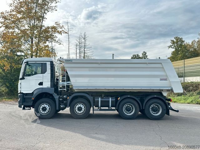 Billenő teherautó MAN TGS 41.480 BB 8X4 Euromix Mulden Kipper HARDOX