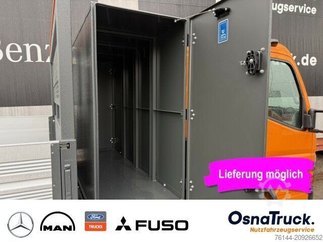 Billenőplatós furgon FUSO 3C15 Hinterkipper + Box Klima,AHK 3,5t,Diff.-Sp.