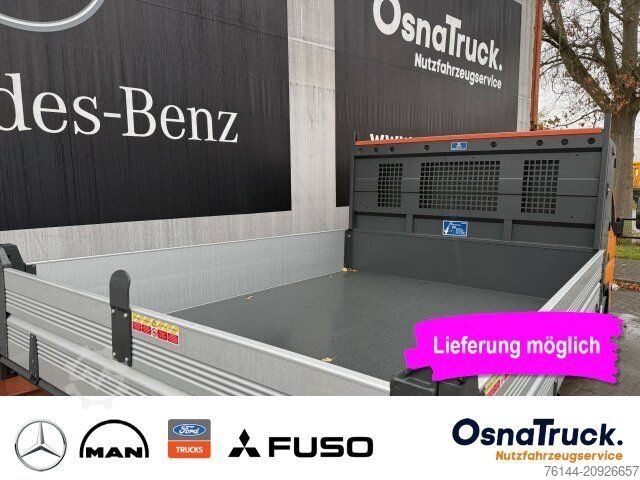 Billenőplatós furgon FUSO 3C15 AMT Hinterkipper+Box Klima,AHK3,5t,Diff.-Sp