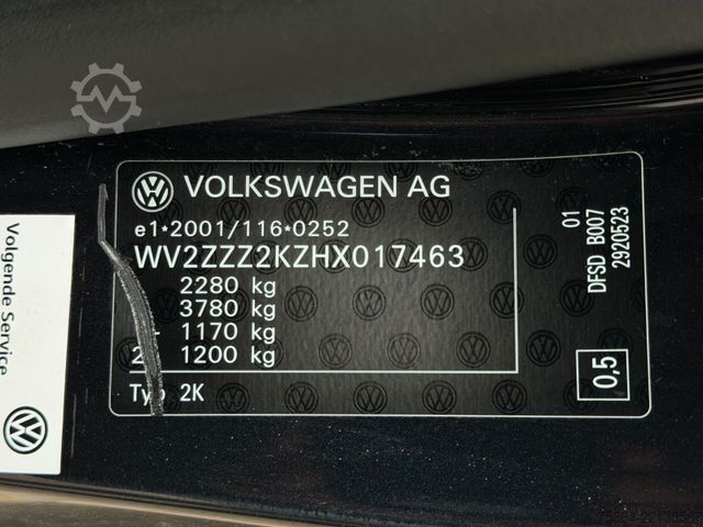 Minibüs VOLKSWAGEN Caddy 2.0 Tdi 5 Sitze Klima DSG Automatik Euro 6