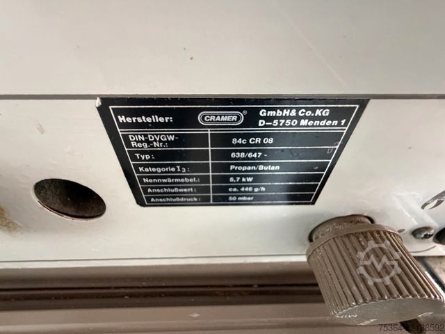 Karavan KIP Hy-Line KH48T Mover Warm Wasser Vorzelt