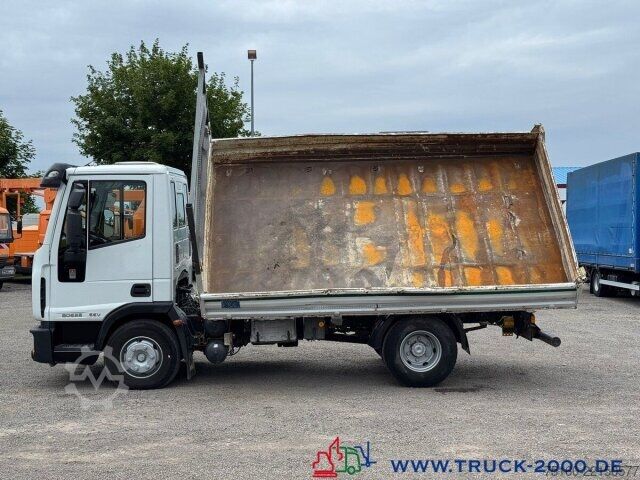 Trevägs tippbil Iveco EuroCargo 80E22 3 S. Meiller Klima AHK NUR 197TKM