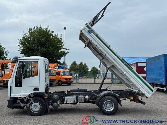 Trevägs tippbil Iveco EuroCargo 80E22 3 S. Meiller Klima AHK NUR 197TKM