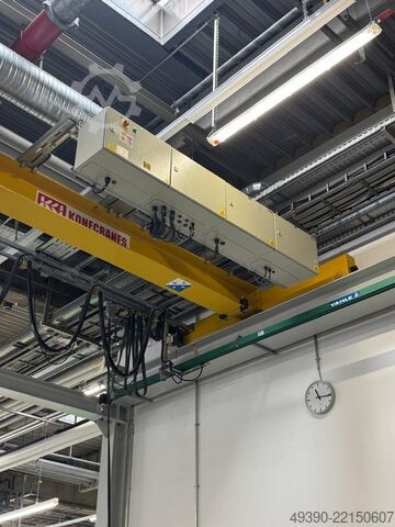 Enbalks traverskran med lyftverk, kranbalk 5 ton, spårvidd 4650 mm, krantrymmel, enbalkskran DEMAG - KONECRANES CTX40410050P35FBL05